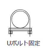 ボルト固定(Piping support)