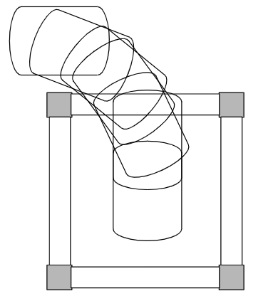 平面上の機器脱着(pillar size)