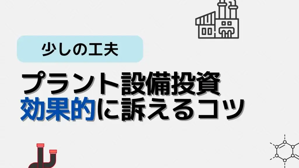 設備投資訴える